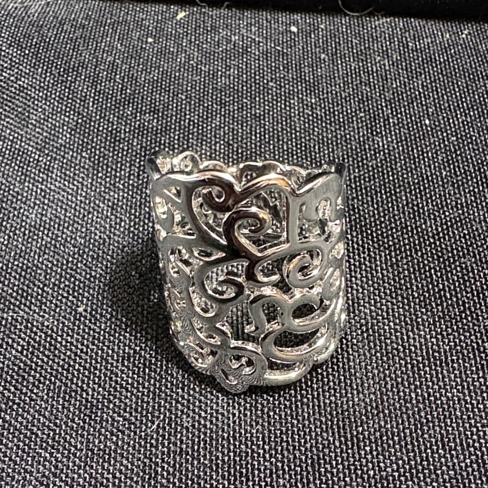 Park Lane Silver Filigree Ring